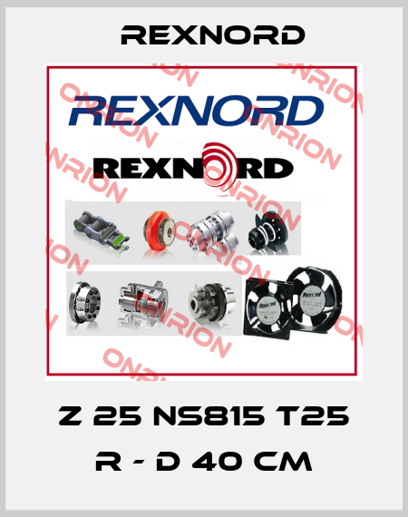 Z 25 NS815 T25 R - D 40 CM Rexnord