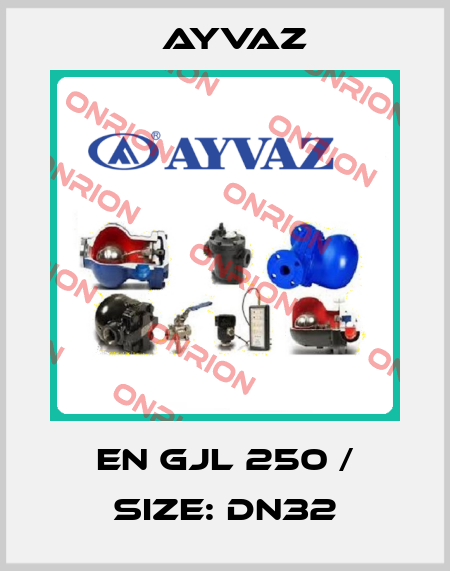 EN GJL 250 / size: DN32 Ayvaz