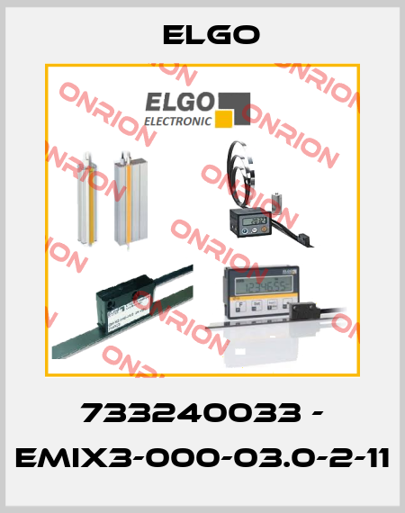 733240033 - EMIX3-000-03.0-2-11 Elgo