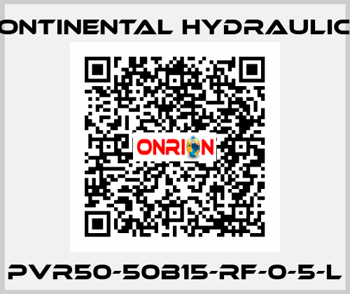 PVR50-50B15-RF-0-5-L Continental Hydraulics