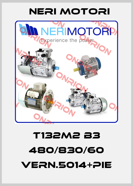 T132M2 B3 480/830/60 VERN.5014+PIE Neri Motori