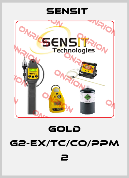 gold g2-EX/TC/CO/PPM 2 Sensit