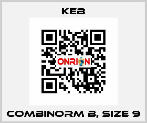 COMBINORM B, Size 9 KEB