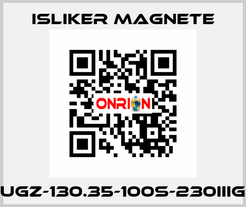 UGz-130.35-100S-230IIIG ISLIKER MAGNETE