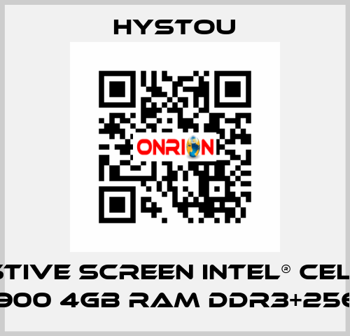 Resistive screen Intel® Celeron J1900 4GB RAM DDR3+256G HYSTOU