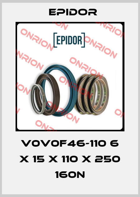 V0V0F46-110 6 x 15 x 110 x 250 160N Epidor