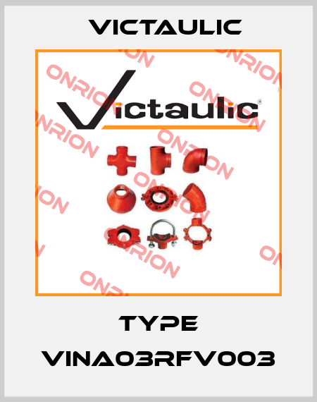 Type VINA03RFV003 Victaulic