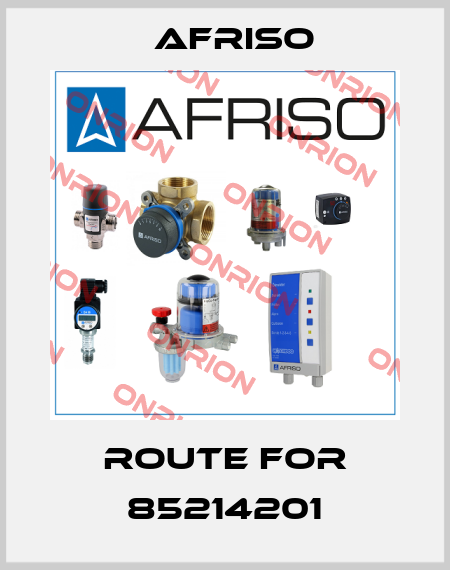 route for 85214201 Afriso