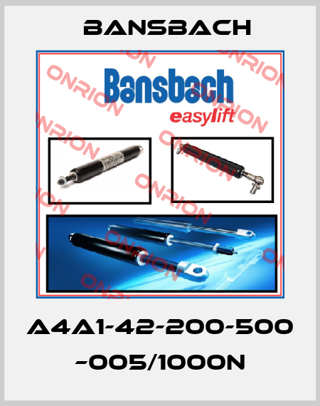 A4A1-42-200-500 –005/1000N Bansbach