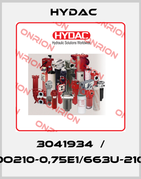 3041934  / SB0O210-0,75E1/663U-210AK Hydac