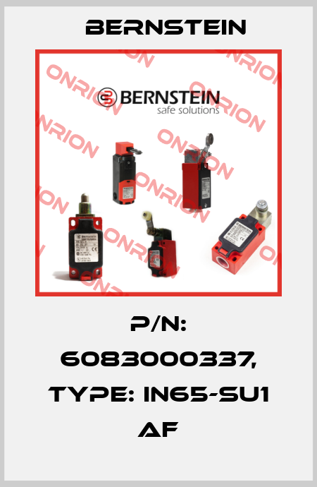 P/N: 6083000337, Type: IN65-SU1 AF Bernstein