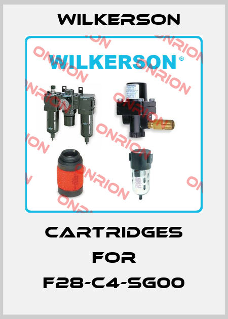 cartridges for F28-C4-SG00 Wilkerson