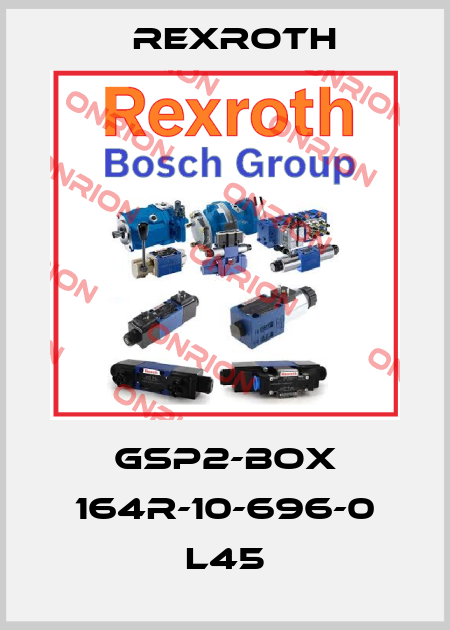 GSP2-BOX 164R-10-696-0 L45 Rexroth