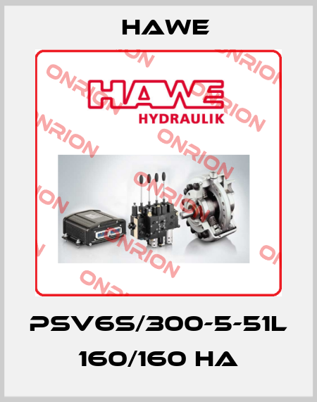 PSV6S/300-5-51L 160/160 HA Hawe