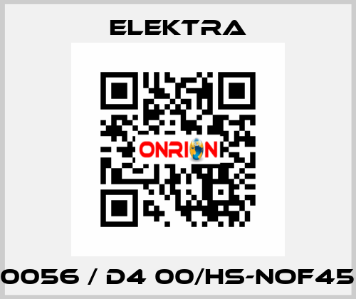 34990056 / D4 00/HS-NOF45-D-SS ELEKTRA