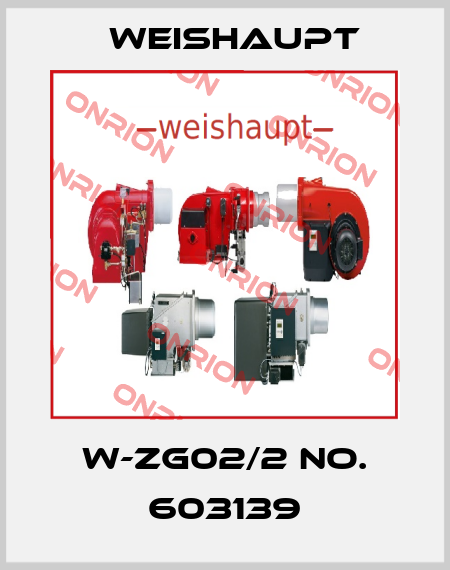 W-ZG02/2 No. 603139 Weishaupt