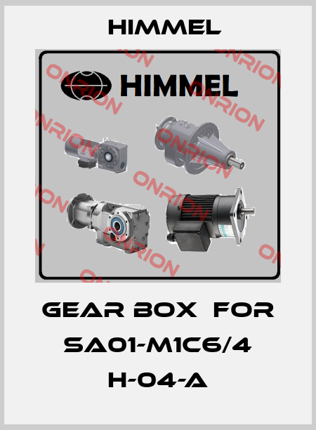 gear box  for SA01-M1C6/4 H-04-A HIMMEL