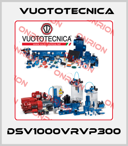 DSV1000VRVP300 Vuototecnica