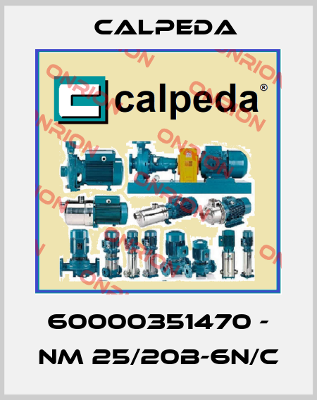 60000351470 - NM 25/20B-6N/C Calpeda