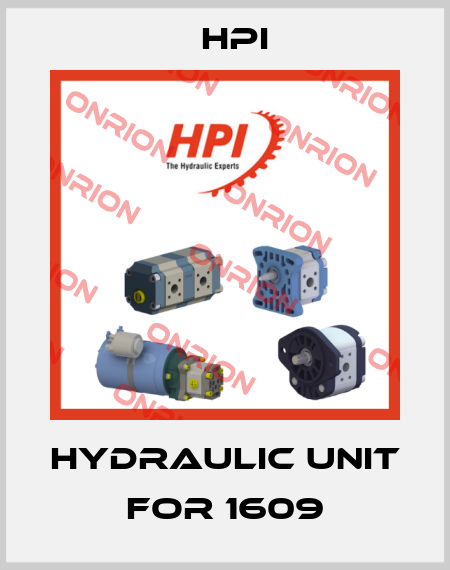 hydraulic unit for 1609 HPI