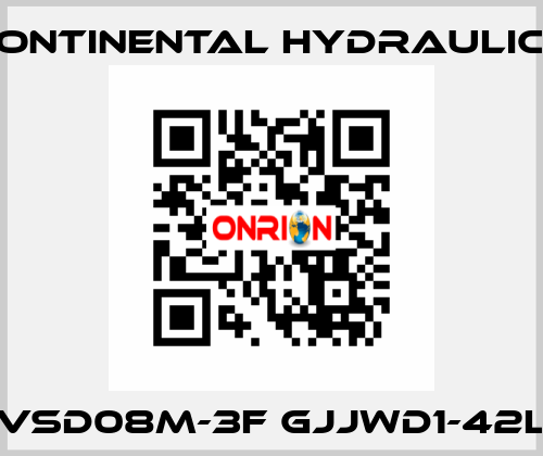 VSD08M-3F GJJWD1-42L Continental Hydraulics