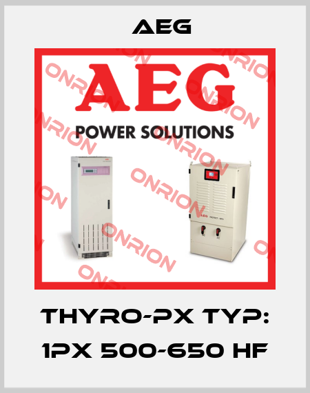 Thyro-PX Typ: 1PX 500-650 HF AEG