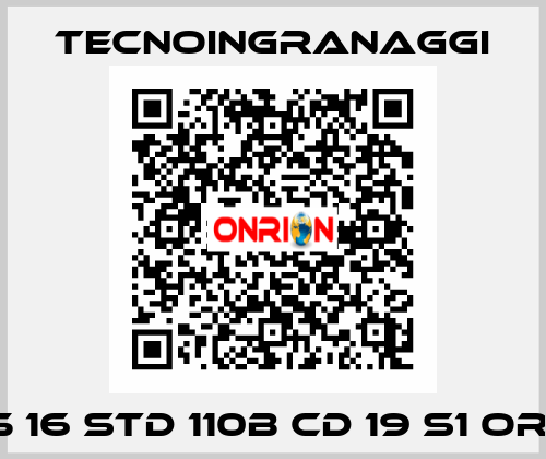 MP 105 16 STD 110B CD 19 S1 OR SB KE TECNOINGRANAGGI