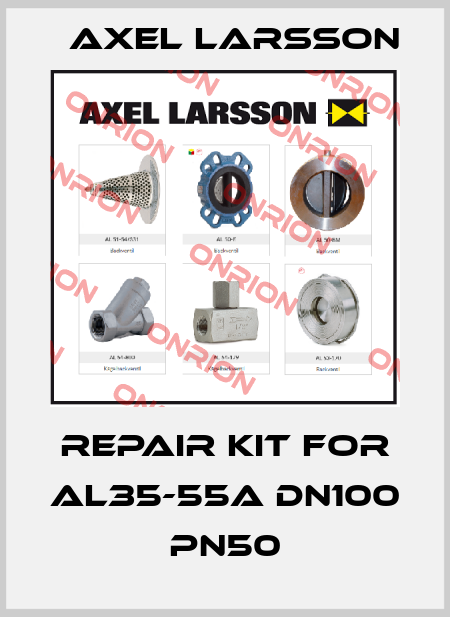 Repair kit for AL35-55A DN100  PN50 AXEL LARSSON