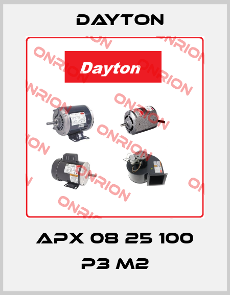 APX 08 25 100 P3 M2 DAYTON