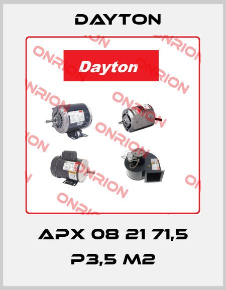 APX 08 21 71,5 P3,5 M2 DAYTON