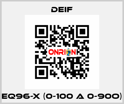 EQ96-x (0-100 A 0-90o) Deif