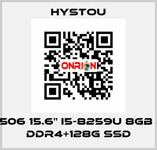 HST1506 15.6" i5-8259U 8GB RAM DDR4+128G SSD HYSTOU