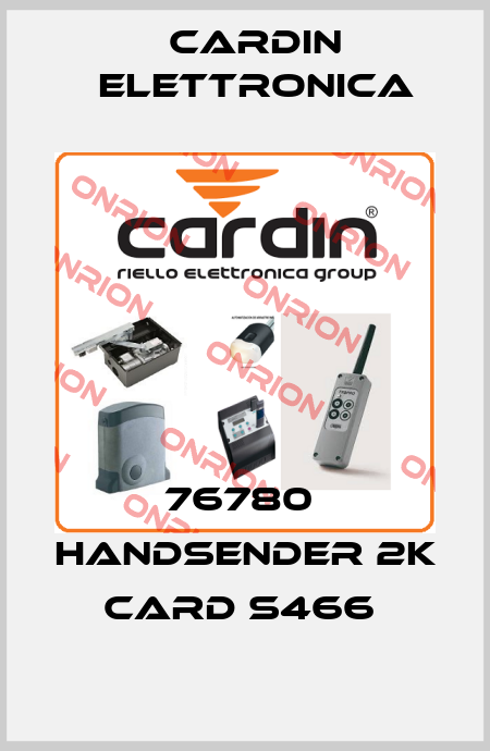 76780  Handsender 2K Card S466  Cardin Elettronica