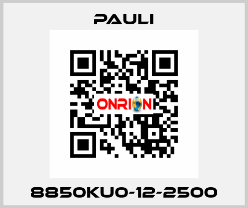 8850KU0-12-2500 Pauli