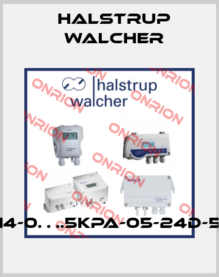P-I4-0….5kPa-05-24D-5-0 Halstrup Walcher