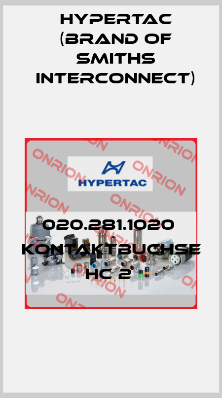 020.281.1020  Kontaktbuchse HC 2  Hypertac (brand of Smiths Interconnect)