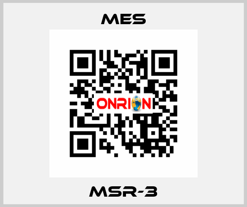MSR-3 MES