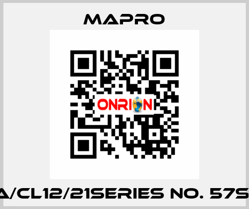 C8A/CL12/21Series no. 57S189 Mapro