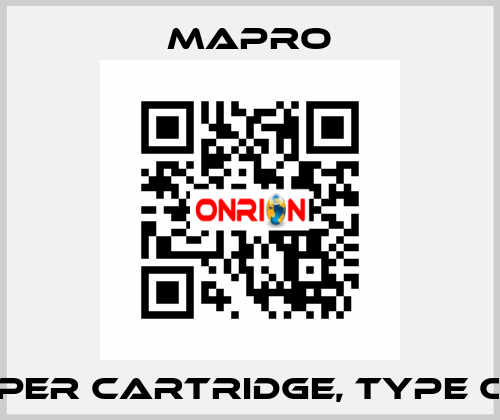Paper cartridge, type C8C Mapro