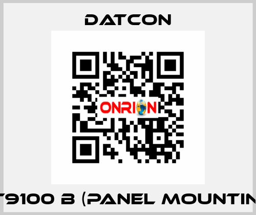DT9100 B (panel mounting) Datcon
