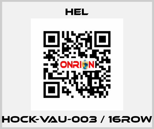 HOCK-VAU-003 / 16ROW Hel