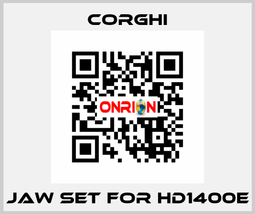 Jaw set for HD1400E Corghi