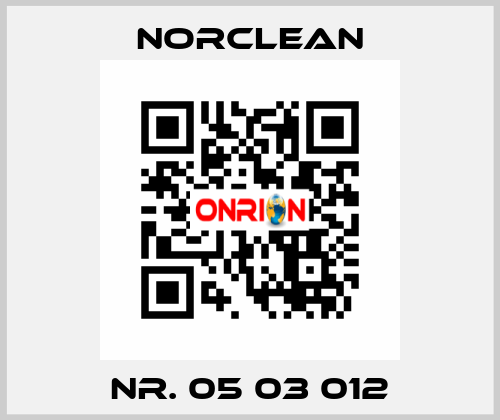 Nr. 05 03 012 Norclean