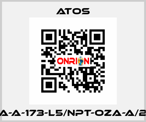 DKZA-A-173-L5/NPT-OZA-A/24DC Atos