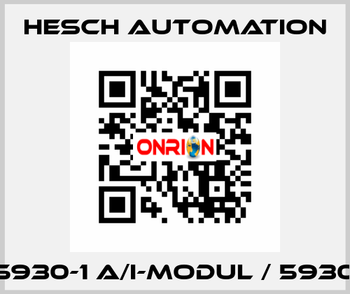 HE 5930-1 A/I-Modul / 5930 02 Hesch Automation