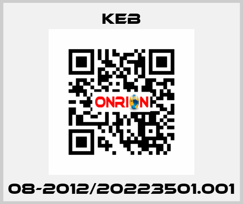 08-2012/20223501.001 KEB