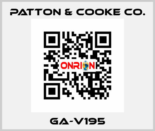 GA-V195 Patton & Cooke Co.