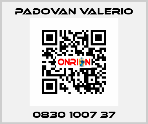 0830 1007 37 PADOVAN VALERIO