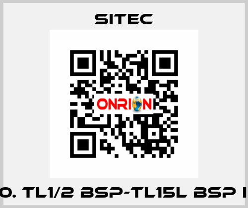 6300. TL1/2 BSP-TL15L BSP inox SITEC