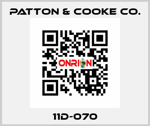 11D-070 Patton & Cooke Co.
